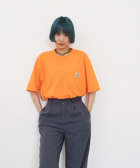 H161 / 着用サイズ:S Brite Orange
